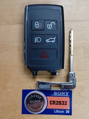 Genuine OEM 5 BTN Land Rover Smart Key Remote in FAIR CONDITION        KOBJTF18A - Image 1 of 4