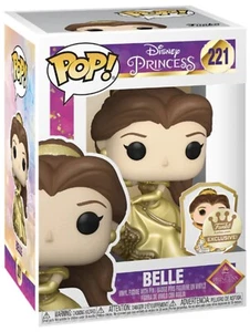 ¡FUNKO POP! DISNEY PRINCESA BELLA DORADA #221 TIENDA FUNKO EXCLUSIVA NUEVO PIN BELLEZA Y - Imagen 1 de 1
