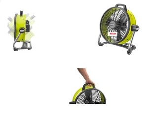 Ryobi 18 V Akku-Stand-Ventilator R18F5-0 mit Akku oder ohneAkku /mit Ladegerät - Bild 1 von 15