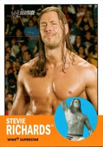 Tarjeta de lucha libre Topps Heritage II 2006 WWE #32 Stevie Richards - Imagen 1 de 2