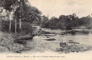 Sierra-Leone - SHERBRO - The river at Pujehun during the dry season - Publ. Lévy - Picture 1 of 2