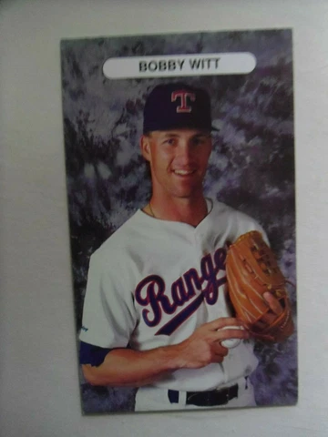 1992-93-TEXAS RANGERS-Bobby Whitt POSTCARD Cover