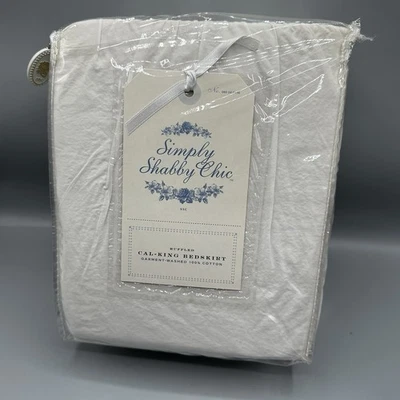 White Striped Egyptian Cotton Sheet Set by Royal Sateen - Cal King - NEW!! - Image 1 of 4