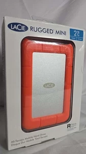 Neuf - Disque dur externe robuste Mini USB 3.0 LaCie 2 To - Photo 1/5
