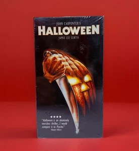 Halloween VHS John Carpenter Michael Meyers Jamie Lee Curtis - New Sealed - 1997 - Picture 1 of 9