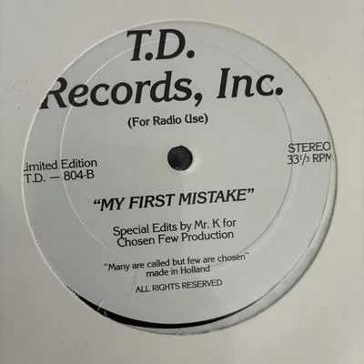 SEALED Promo 12” MFSB/CHI-LITES Love Is The Message/My First Mistake Disco/Funk  - Image 1 of 4