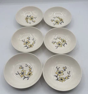 Marcrest Dixie Hartriegel 5 3/8 Zoll Obst/Dessert Schüsseln 6er Set - Bild 1 von 4