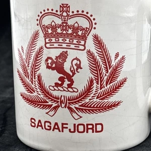 MS Sagafjord Kombüse Geschirr 3,25" groß Kaffeebecher Cunard Royal Viking - Bild 1 von 11