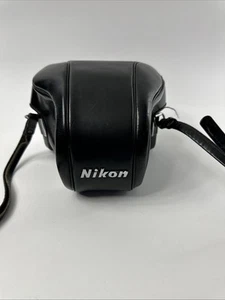 Nikon F Leather Case Eveready Model CTT from Japan Black - Picture 1 of 13