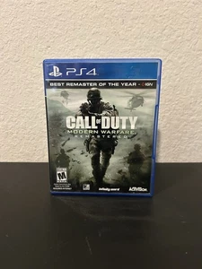 Call of Duty: Modern Warfare - Remastered PlayStation 4 PS4 Ships NEXT Day - Picture 1 of 4