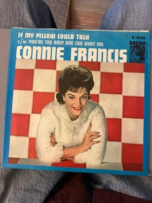 Connie Francis IF MY PILLOW COULD TALK (ROCK 45/PS) #13143 PLAYS VG+ TO VG++ - Image 1 of 3