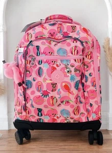 Kipling New Zea 15" Zaino con Rotolamento per Laptop Safari Party - Foto 1 di 6