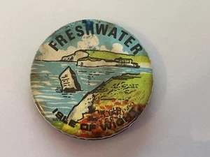 VINTAGE SÜSSWASSER ISLE OF WIGHT ANSTECKNADEL ABZEICHEN - Bild 1 von 3