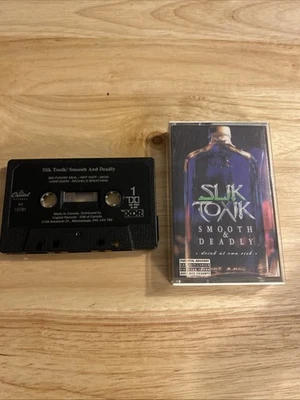 Slik Toxik Smooth & Deadly Cassette Tape 1991 VG - Image 1 of 2