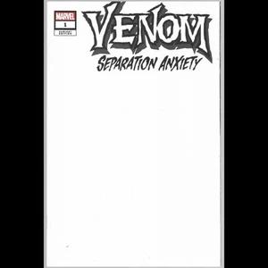 Venom Separation Anxiety #1 Blank Cover Variant - Imagen 1 de 1