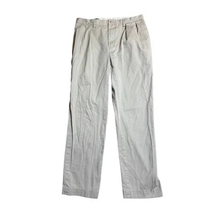 Pantalones para hombre POLO Ralph Lauren Ethan, 33X32, caqui, pierna recta; 100 % algodón - Imagen 1 de 8