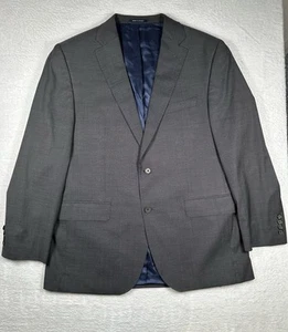 Daniel Cremieux Performance Loro Piana Suit Blazer Jacket Gray 44R Wool Silk - Picture 1 of 11