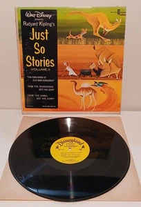 Walt Disney 1960er Kiplings "Just So Stories" Band 2 LP Vinyl Disneyland Schallplatten - Bild 1 von 2