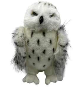 Douglas 10” Snowy Owl 3839 Stuffed Animal Bird Plush Cuddle Toy - Picture 1 of 5