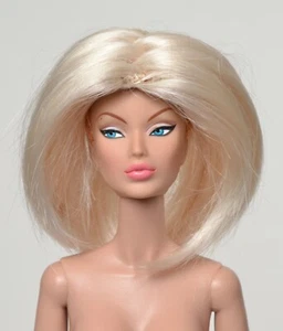 PELUCA RUBIA MONIQUE TALLA 4 para Barbie, Fashion Royalty y BJD's 9" a 11" (DP) - Imagen 1 de 5