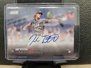 2023 Topps Stadium Club SCBA-JT Jackson Tetreault Rookie Card Auto Washington - Picture 1 of 4