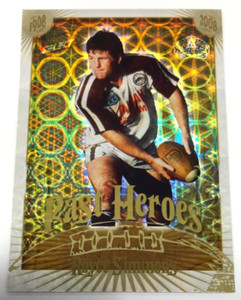 2008 SELECT NRL CENTENARY OF RUGBY LEAGUE PAST HEROES CARD PH22 ROYCE SIMMONS