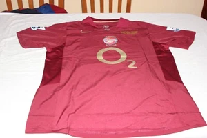 CAMISETA ARSENAL FINAL CONTRA WIGAN MARCA NIKE TALLA XL Nº 14 HENRY REEDICION - Imagen 1 de 6