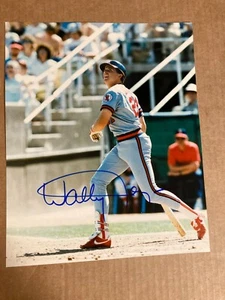 WALLY JOYNER - California Angels-  Signed 8x10 - Picture 1 of 2