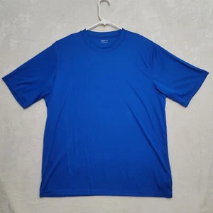 Fitness Gear T-shirt Men's XL Blue Short Sleeve Polyester Work Out - Picture 1 of 8