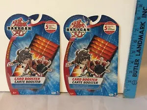Juego de 2 paquetes de refuerzo de cartas Bakugan Battle Brawlers 1 sellado 2008 Spin Master - Imagen 1 de 11