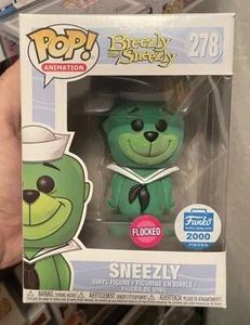 Funko POP! Hanna Barbera Breezly and Sneezly #278 Sneezly Flocked 2000 Pcs Ltd - Picture 1 of 6