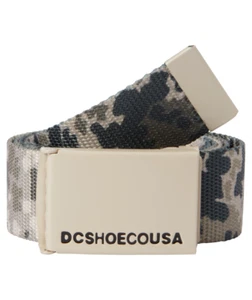 Dc Shoes Web 3 Cintura Da Uomo Frattale Camo Adyaa03130 Xggc Webbing Rrp £22 - Imagen 1 de 3