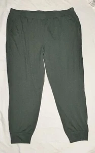 Neu mit Etikett Eddie Bauer: elastische Taillen-Lounge-Hose Taschen: olivgrün (Klee), 2X - Bild 1 von 2