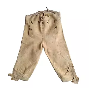 Georgian Officers Buckskin Breeches - Picture 1 of 11