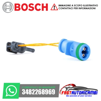 SENSORE USURA FRENO ANTERIORI BOSCH 1987474553 MERCEDES-BENZ CLASSE A (W176) - Immagine 1 di 4