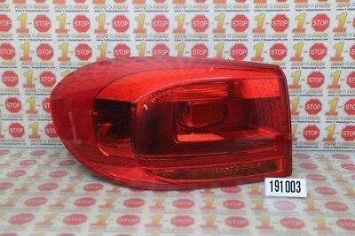 2012-2018 VOLKSWAGEN TIGUAN CONDUCTOR LADO IZQUIERDO CUARTO MTD LUZ TRASERA LÁMPARA OEM Foto 1 de 4