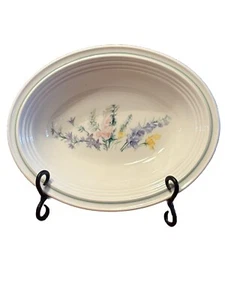 Tazón ovalado para servir Royal Doulton Shady Lane 10,5" x 8,5" hecho en Inglaterra - Imagen 1 de 4