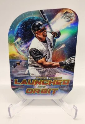 2023 Topps Chrome Cosmic Frank Thomas #LIO-16 Launched Orbit Die-Cut White Sox - Image 1 of 2