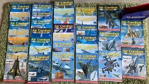 AIR COMBAT COLLECTION MAGAZINE; Nos. 1-32 inclusive. 2003/4. MILITARY AVIATION. - Picture 1 of 7