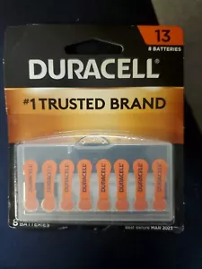 Duracell Activair Hearing Aid Batteries Size: 13 (1 pack of 8 batteries) - Picture 1 of 2