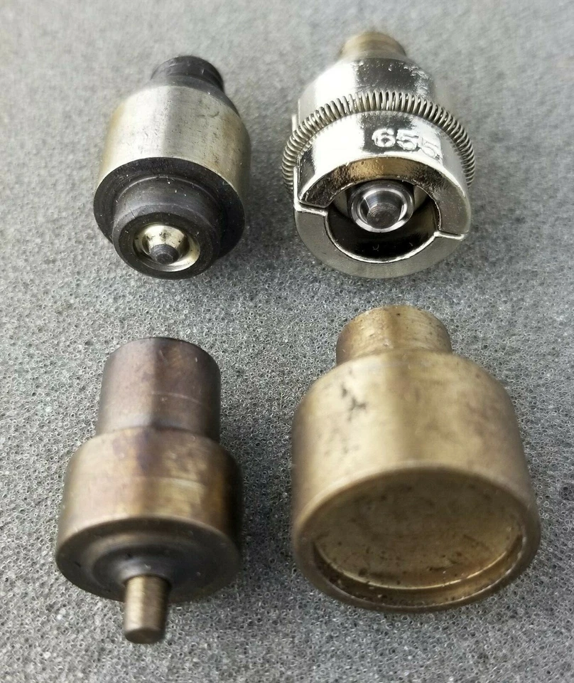 JUEGO DE TROQUELES PARA HEAVY DUTY PODEROSO BROCHE DE PRESIÓN, TALLA 24-5/8", ENVÍO GRATUITO EE. UU. Foto 1 de 1