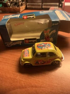 Bburago Burago Fiat 500 1/43 Disney - Foto 1 di 3