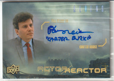 2018 Upper Deck Aliens Actor Reactor Inscription Paul Riser Carter Burke AR-CB!