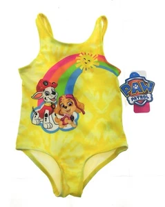 Nickelodeon Paw Patrol Girl's One Piece Swimwear Color Yellow Size 18 Months - Picture 1 of 4