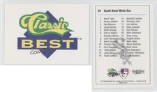 1991 Classic Best South Bend White Sox Checklist #29