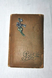 ANTIQUE GERMAN POESIE ALBUM with HANDWRITTEN POEMS 1919 - 1922!!!! - Picture 1 of 12