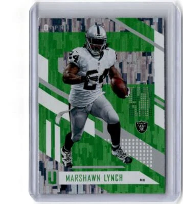 2017 Panini Unparalleled #82 Marshawn Lynch Lime Green - Image 1 of 2
