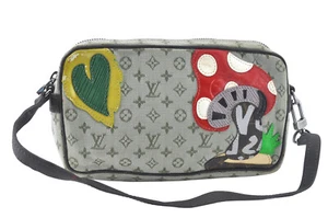 Auth Louis Vuitton Monogram Conte De Fees Pochette Hand Bag M92274 Khaki 4808M - Picture 1 of 10