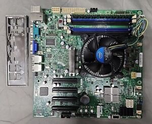Supermicro X9SCM-F M-ATX LGA 1155 Intel DDR3 Server Motherboard W/ 1270v2 & 4GB