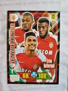 Kylian Mbappe #443 Rookie Card PaniniXL Adrenalyn2017 Trefle Princier Monaco New - Imagen 1 de 4